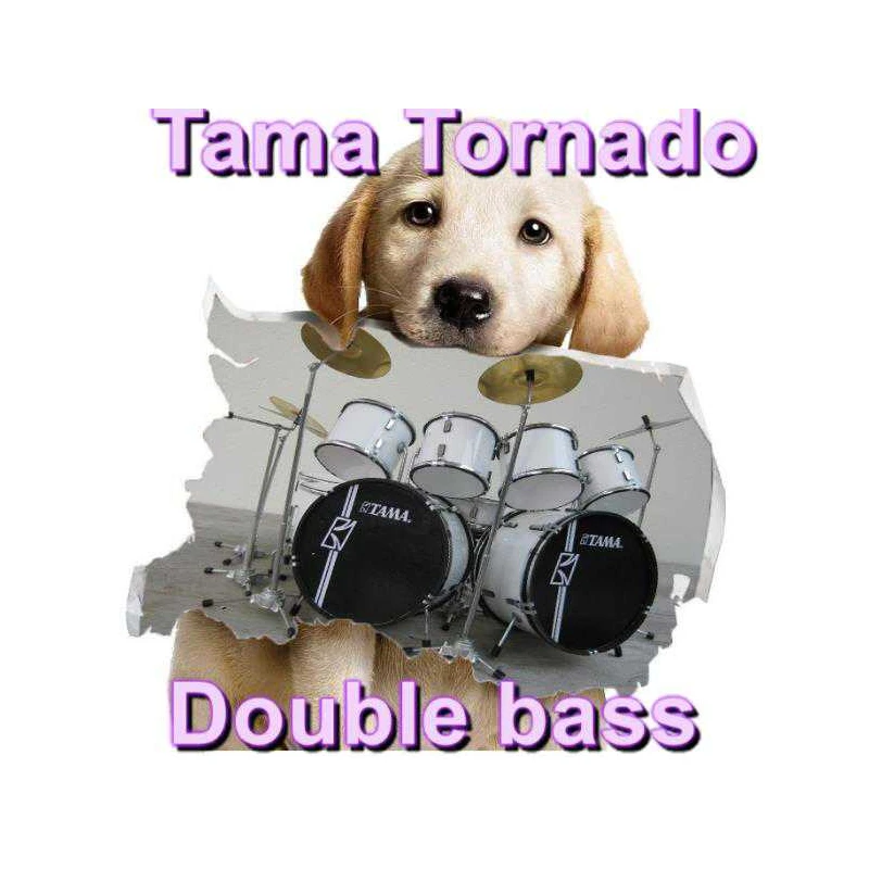 Drumstel Tama Tornado met dubbele basdrum