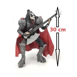 Rock action figure Gene Simmons Creatures of the night  (KISS) met gitaar 2002 McFarlane