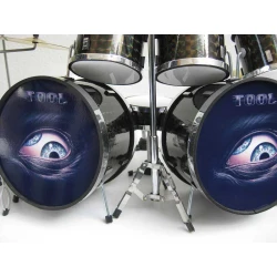 Drumstel van TOOL met dubbele bass NEW!