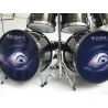 Drumstel van TOOL met dubbele bass NEW!