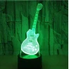 ROCK LED gitaar Gibson Les Paul 3D lamp (7 kleuren instelbaar) one-touch