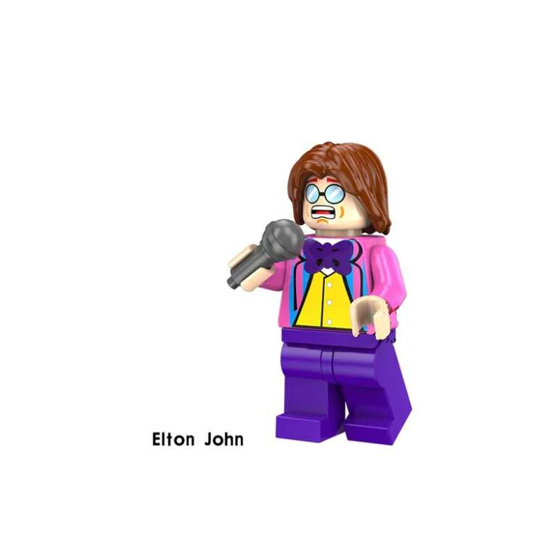 Lego ROCK poppetje Elton John