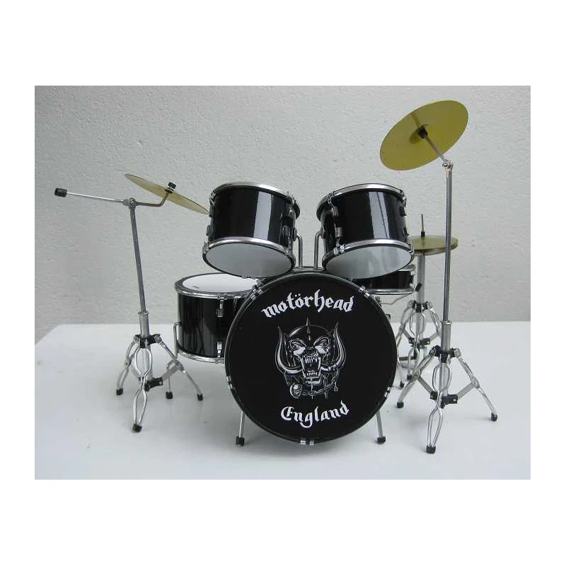 miniatuur drumstel black van Motorhead