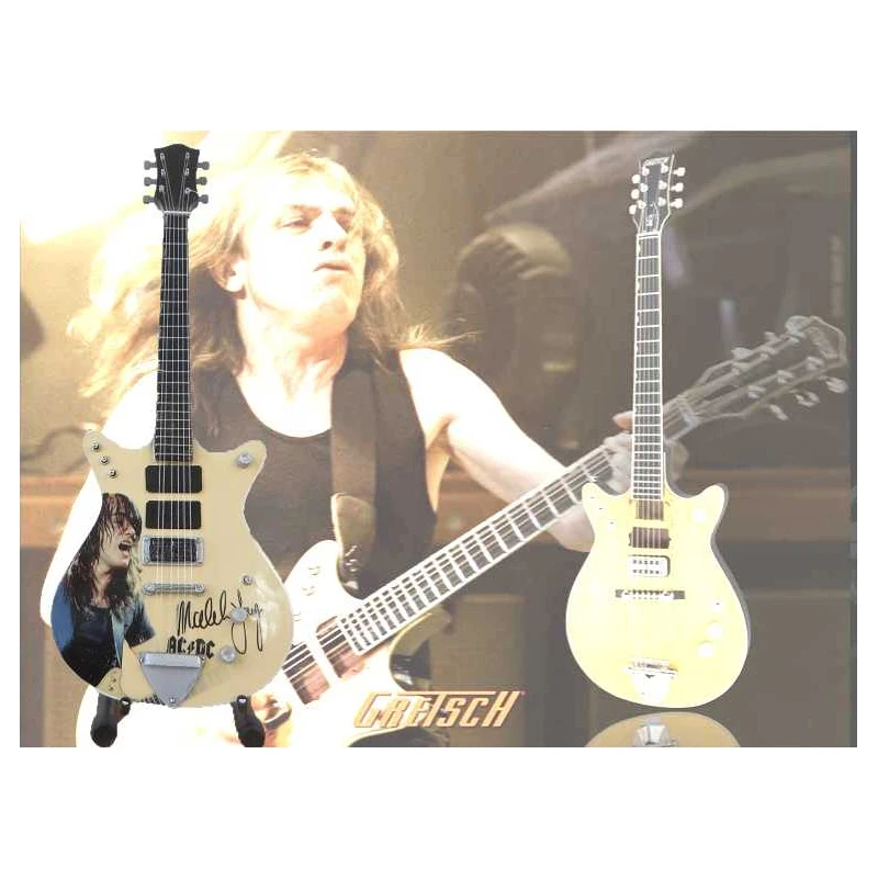 Gretsch G6131-MY Malcolm Young , Natural Signed