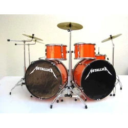 Drumstel van Metallica (Lars Ulrich) 7 delige set