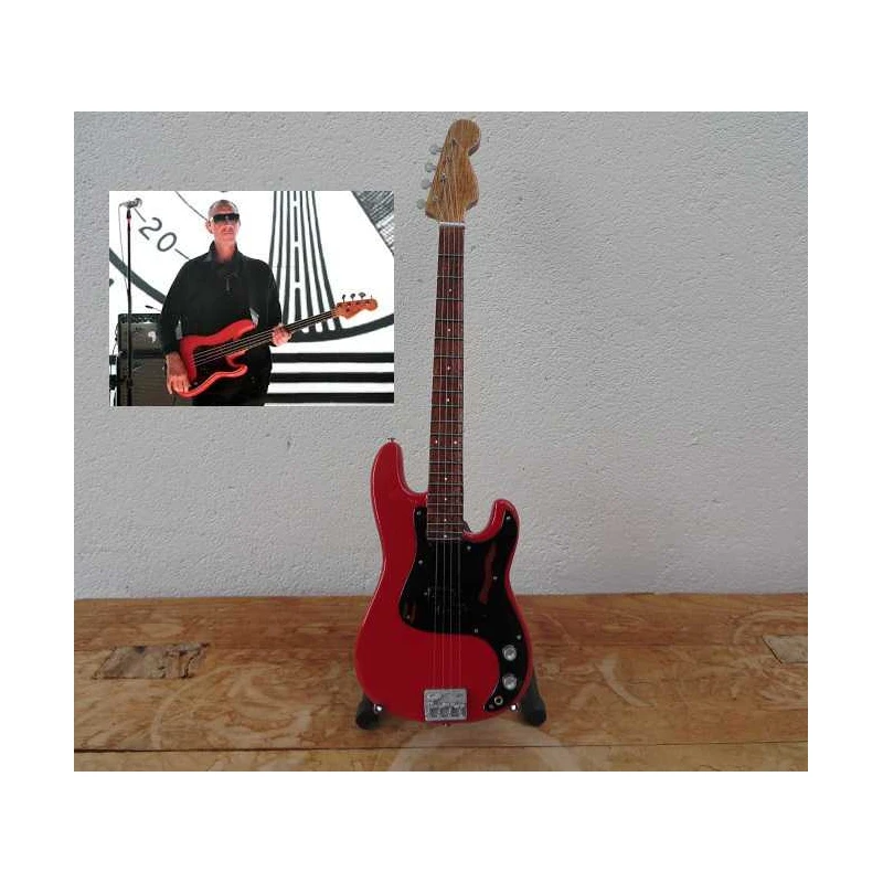 Gitaar Fender Precision bass Red o.a.PINO PALLADINO