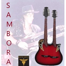 Gitaar Ovation D-768 Twin Neck Richie Sambora BON JOVI