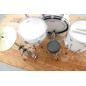 Miniatuur drumstel Tama Rockstar white EXCLUSIEF met veel details