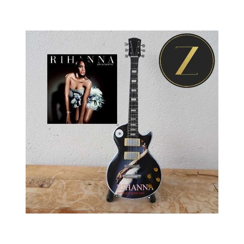 Gitaar Gibson Les Paul Rihanna 'Good girl gone bad' ZELDZAAM!