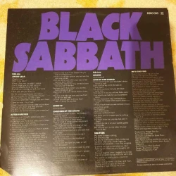 LP Vinyl Black Sabbath - Masters Of Reality rare 1971 relief hoes (ORIGINEEL VERTIGO)