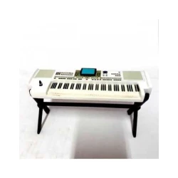 Miniatuur digitaal keyboard KORG  (wit) met standaard