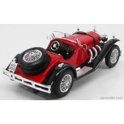 SET Mercedes Benz SSK (1928 - rood) met gitaar (NIEUW in doos)