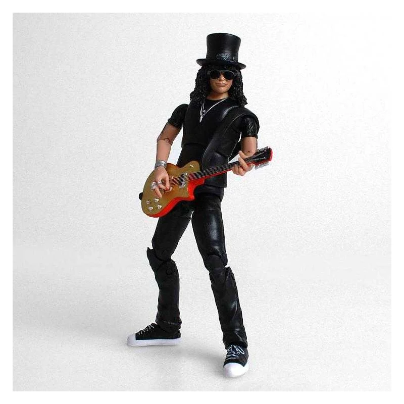 Rock Actie figuur: SLASH (Guns 'n Roses) + gitaar