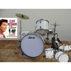 Drumstel Ludwig 1963  Cliff Richard & the shadows - Brian Bennett  -