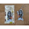 Keyring / sleutelhanger KISS Ace Frehley