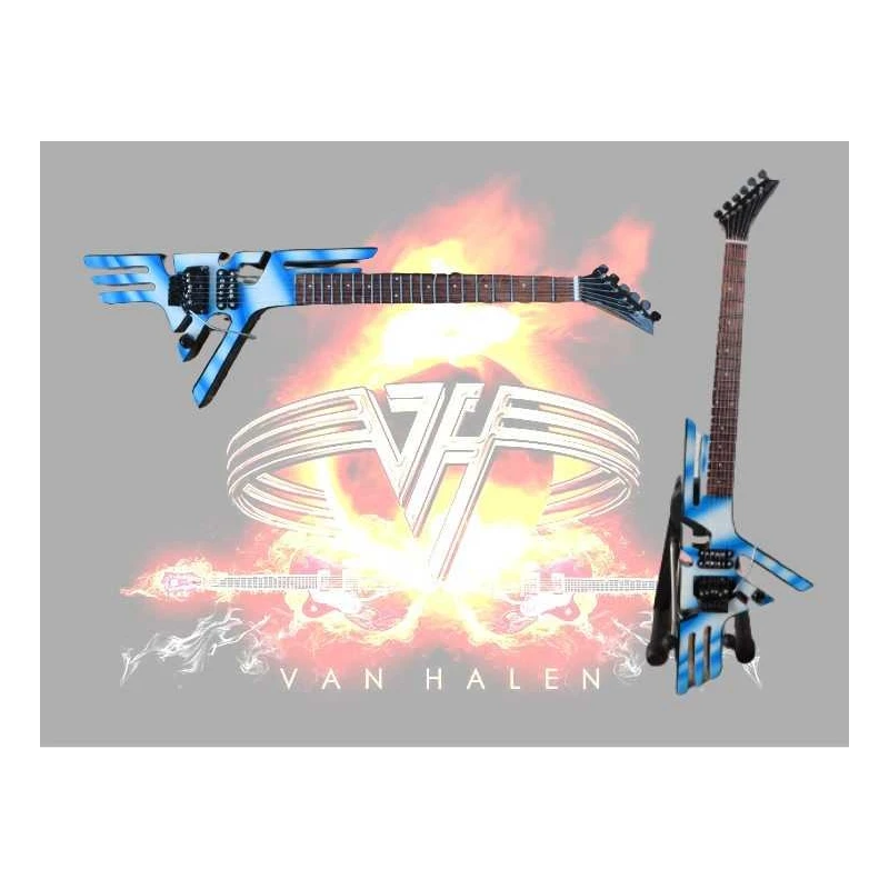 Gitaar van VAN HALEN "Van Halen logo"