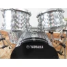 Miniatuur drumstel YAMAHA silber Glitter