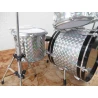 Miniatuur drumstel YAMAHA silber Glitter