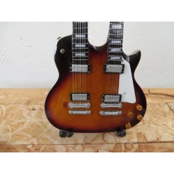 Miniaturgitarre Gibson Don Felder „Hotel California“ EDS-1275 Double Neck (THE EAGLES)