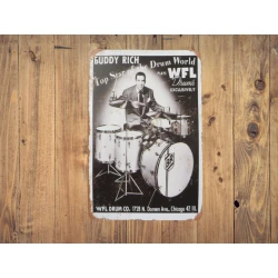 Wandschild BUDDY RICH „WFL...