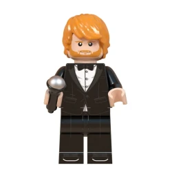 Lego ROCK Figur Ed Sheeran mit Mikrofon