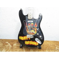 Gitarre Fender Stratocaster HAPPY BIRTHDAY (Geburtstag)