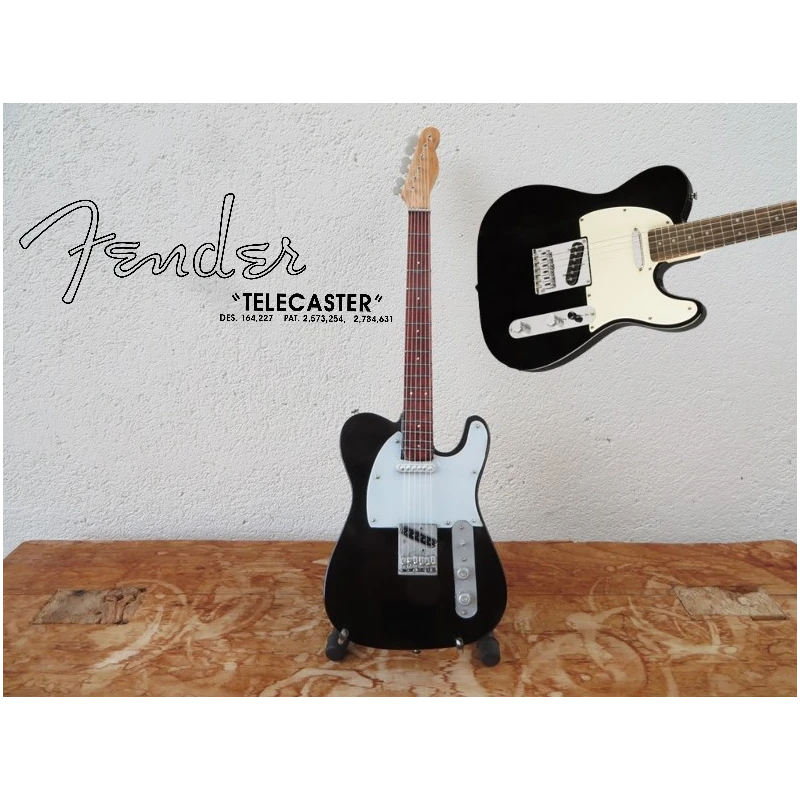 Gitarre Fender Telecaster American Standard Black