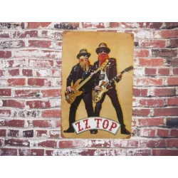 Wandschild ZZ Top - Vintage...