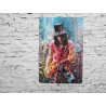 Wandschild SLASH 'Paint Art Artist' - Vintage Retro - Mancave - Wanddekoration - Werbeschild - Metallschild