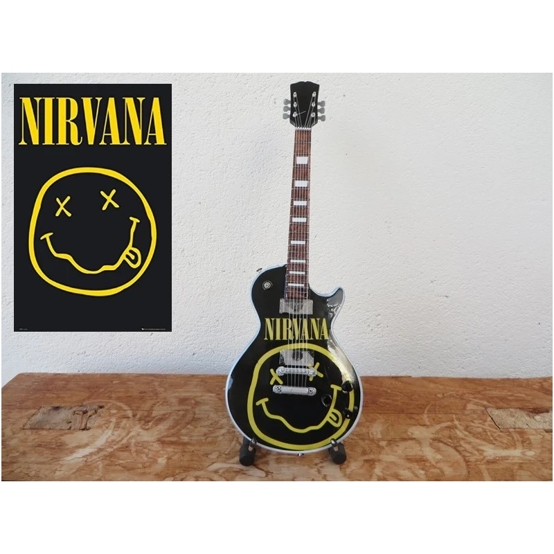 Miniaturgitarre 'Gibson Les Paul' von Nirvana - Kurt Cobain