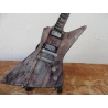 Gitarre JAMES HETFIELD (Metallica) ESP EX Explorer Wood (braun/blue)