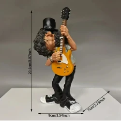 Original Rockband ART Statue Figur GITARIST SLASH (Guns & Roses) GNR