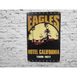 Wandschild EAGLES "Hotel...