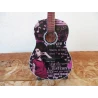 Akustische Gitarre AMY WINEHOUSE tribute