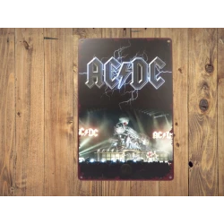 Wandschild ACDC 'Concert'...