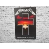 Wandschild METALLICA 'Master of Puppets'' - Vintage Retro - Mancave - Wanddekoration - Werbeschild - Metallschild