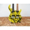 Gitarre Eddie Van Halen Kramer Double neck „Stripe Yellow“