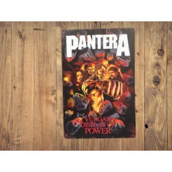 Wandschild Pantera -...